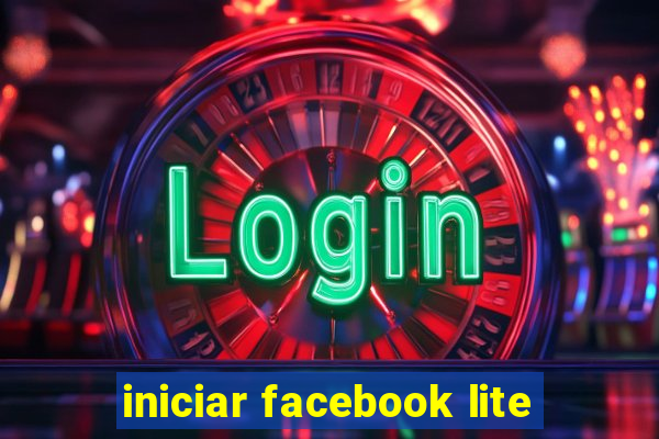 iniciar facebook lite